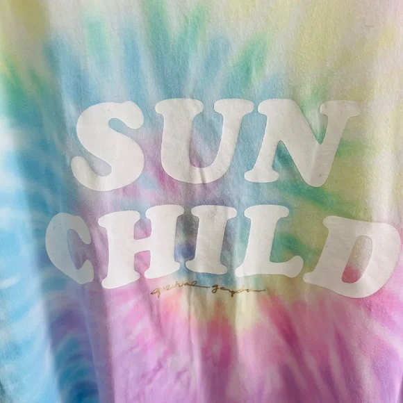 Spiritual Gangster Tank/Tee- Tie-Die- Women's Size M - Picture 3 of 8